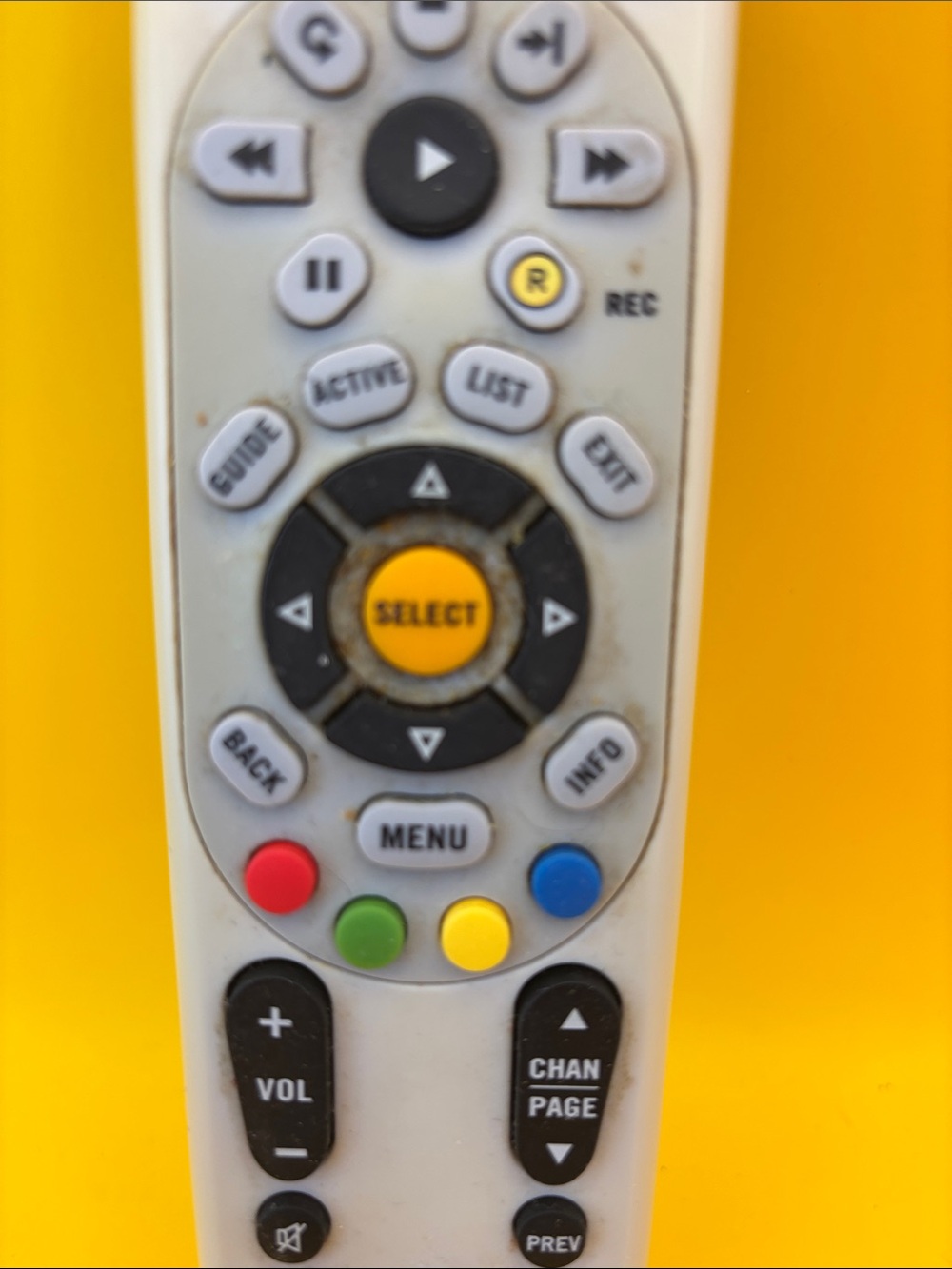 Directv Remote Control with Color Buttons - works - Picture 3 of 5